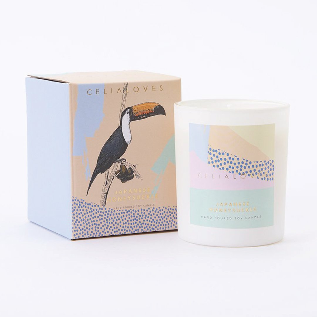 Celia Loves Candles - Japanese Honeysuckle 80hr