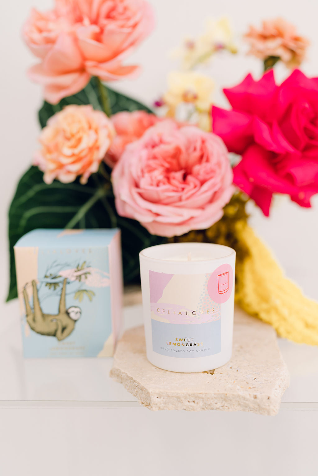 Celia Loves Candle - Sweet Lemon Grass - 40hrs