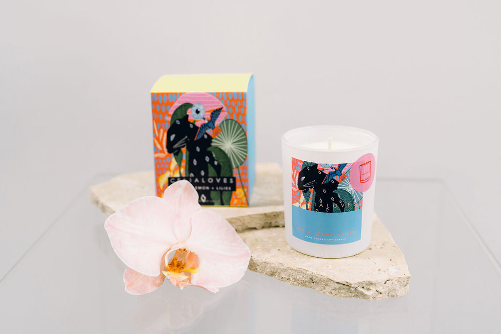 Celia Loves Candles - Apple, Lemon and Lillies 40HR